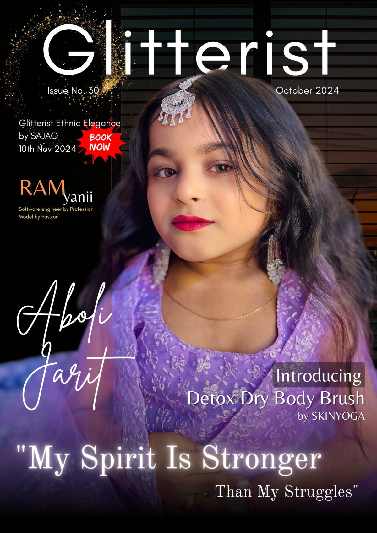 Editorial Note: Glitterist Magazine – Issue no.30