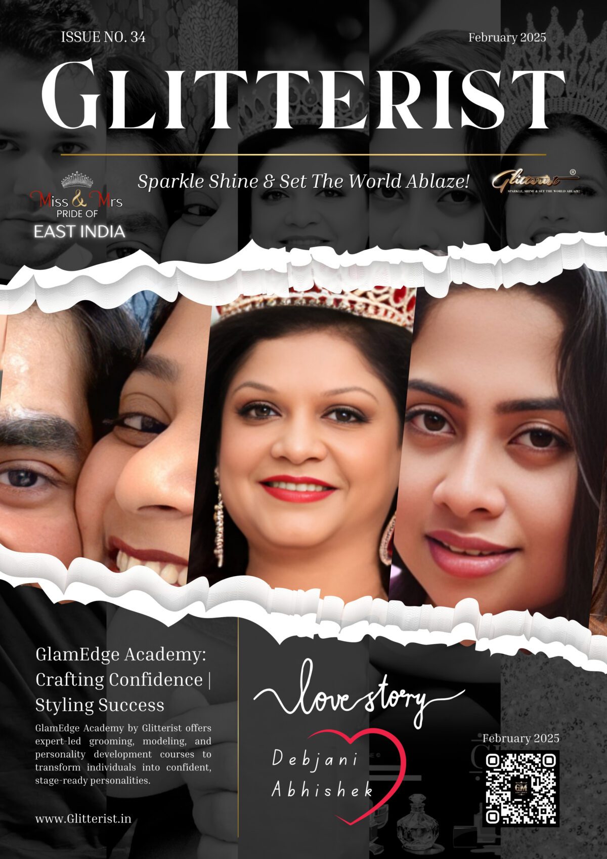 Editorial Note of Glitterist Magazine Issue No. 34