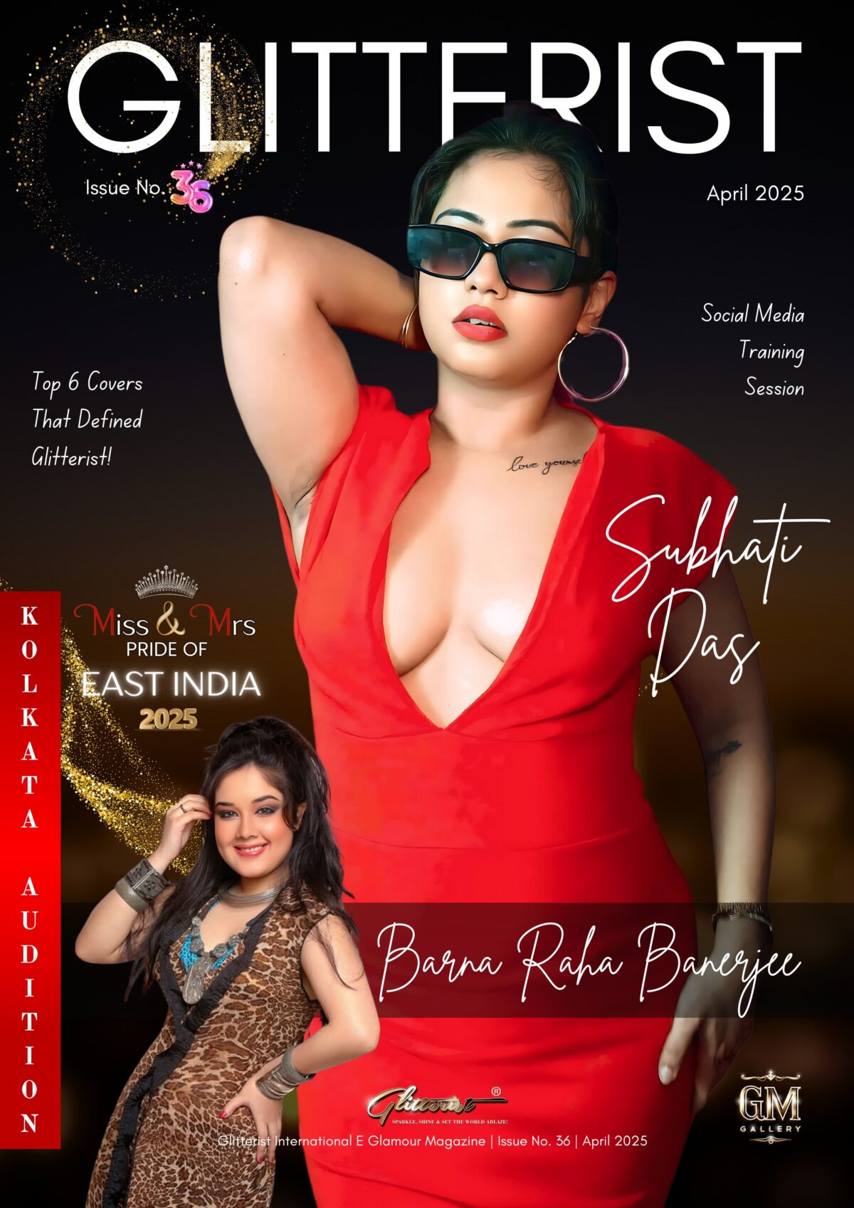 Editorial Note of Glitterist Magazine Issue No. 36