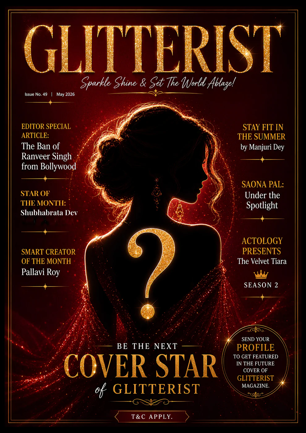 Editorial Note: Glitterist Magazine Issue No. 49